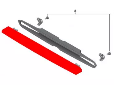 BMW Additional stop light Top Case Touring - R1200RT / R1250RT / K1600GT / K1600GTL
