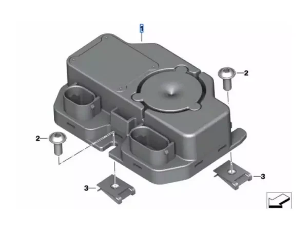 bmw-alarm-control-unit-dwa9-120ohm BMW Alarm Control Unit (DWA9 - 120Ohm)