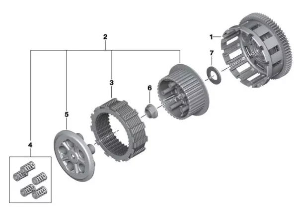 BMW Clutch - R1300GS/R1300GSA - R1300R/R1300RT/R1300RS