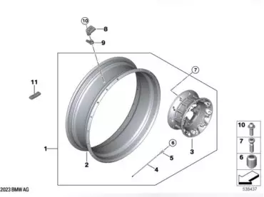 bmw-gold-cross-spoke-rim-rear-45x17-r1300gs-r1300gs-adventure (1) BMW Gold Cross Spoke Rim Rear (4.5X17) - R1300GS - R1300GS Adventure