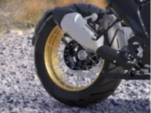 BMW Gold Cross Spoke Rim Rear (4.5X17) - R1300GS - R1300GS Adventure